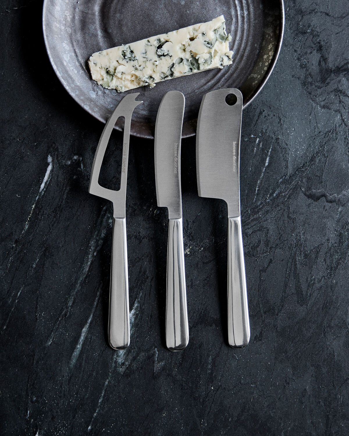Osteknive, Cheese, Silver 3 dele