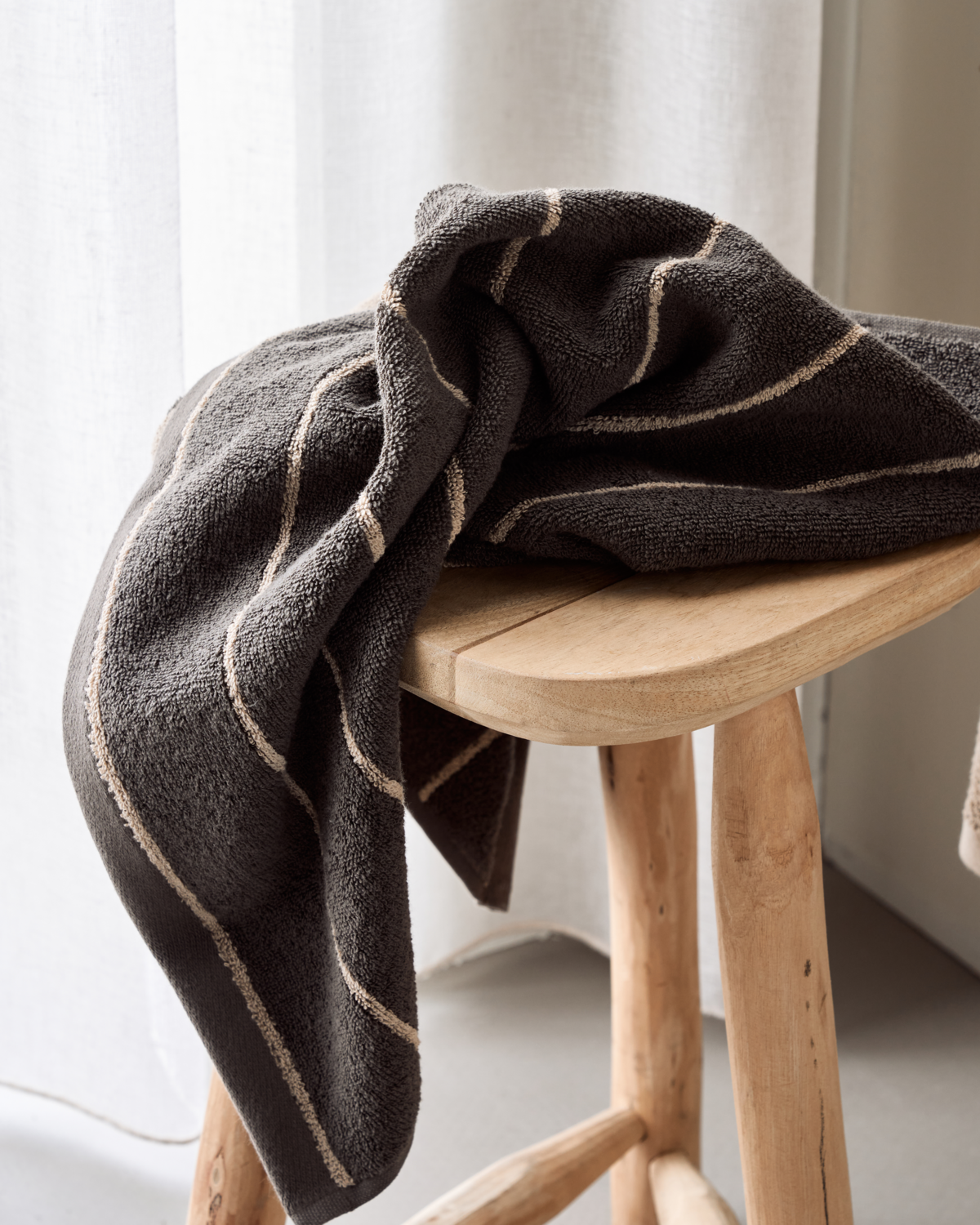 Meraki Håndklæde, Stripe, Army