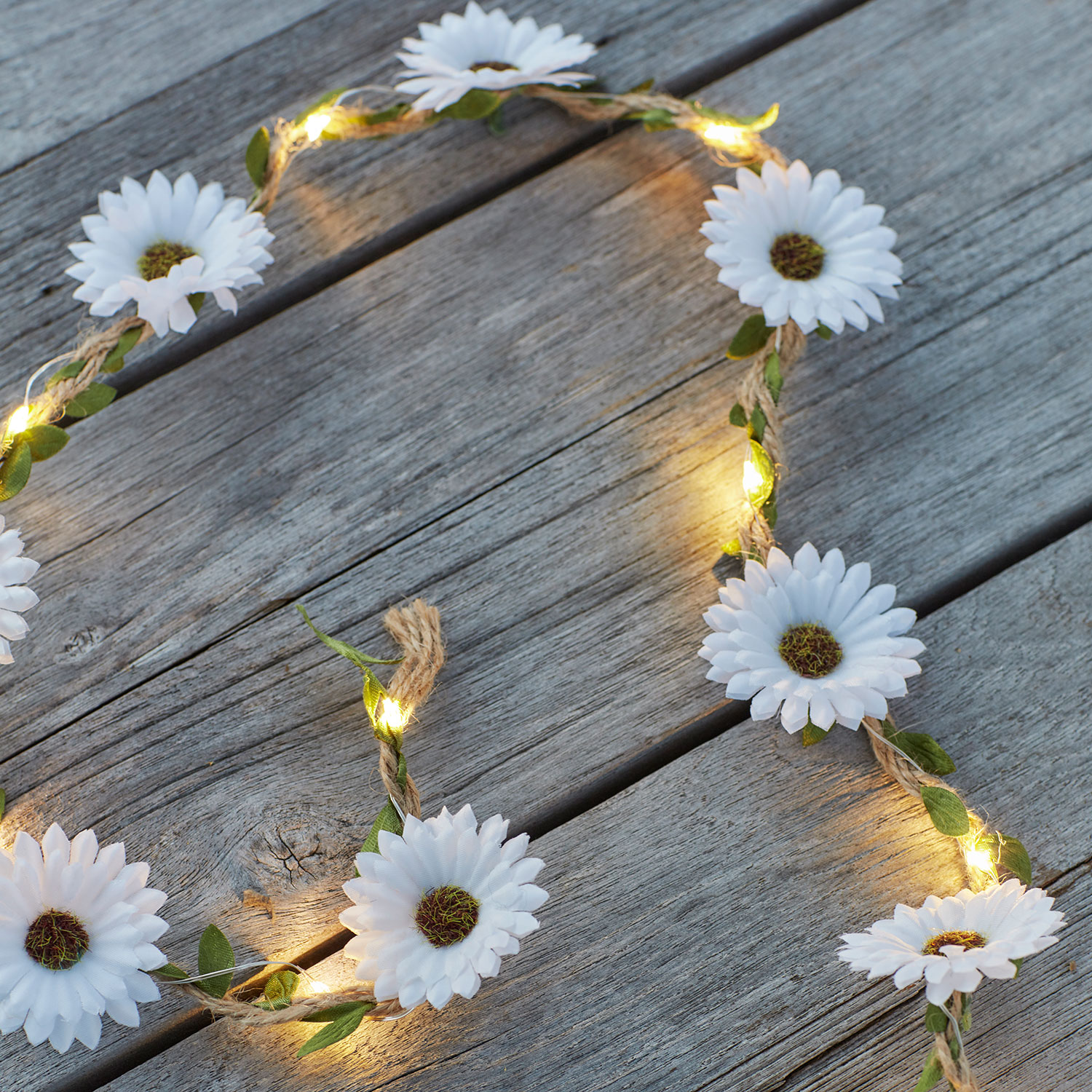 Sirius - Flora lyskæde, 20LED, Hvid 2m