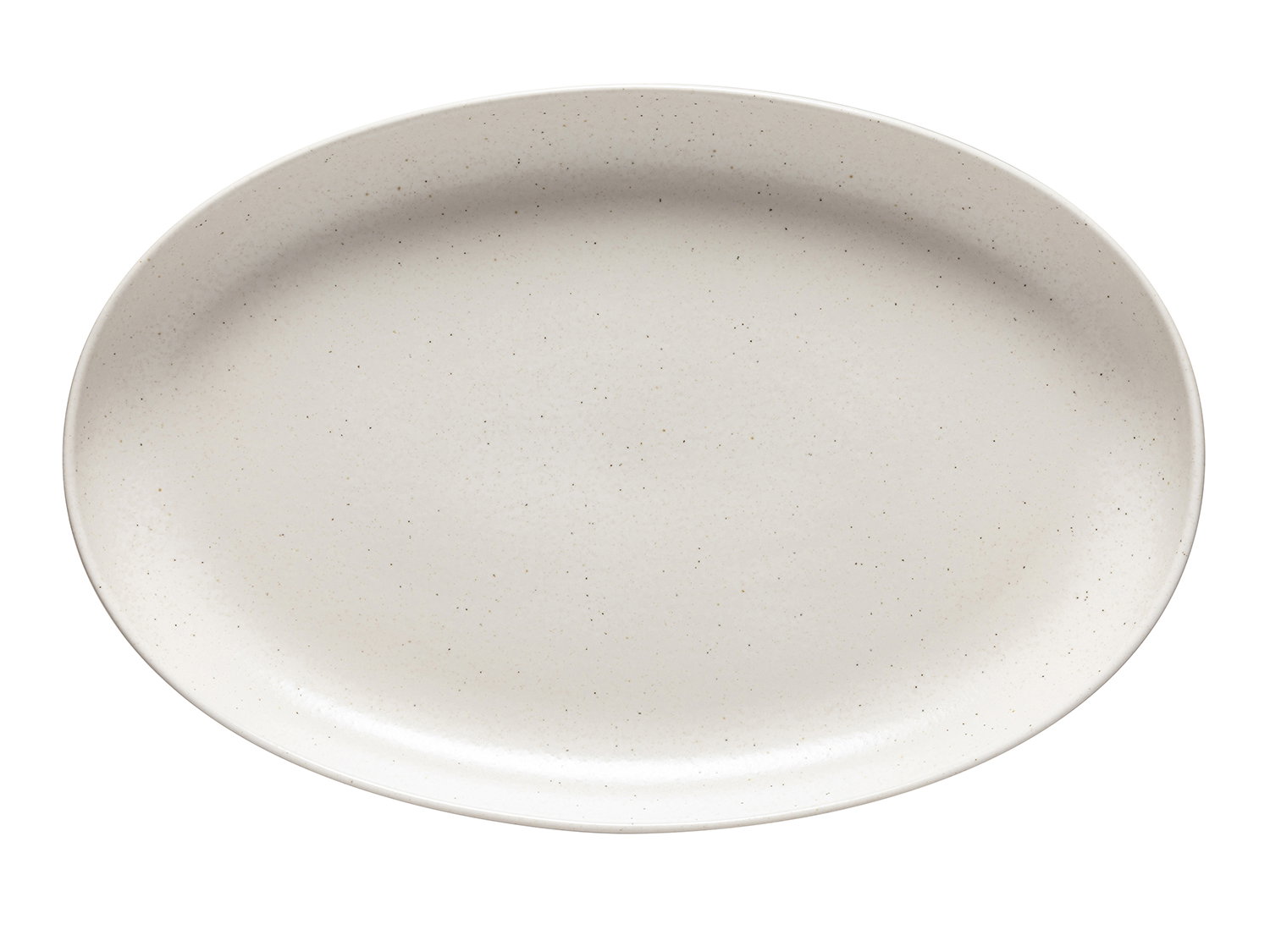 Serveringsfad oval Pacifica 41 x 26 cm Vanilla Keramik