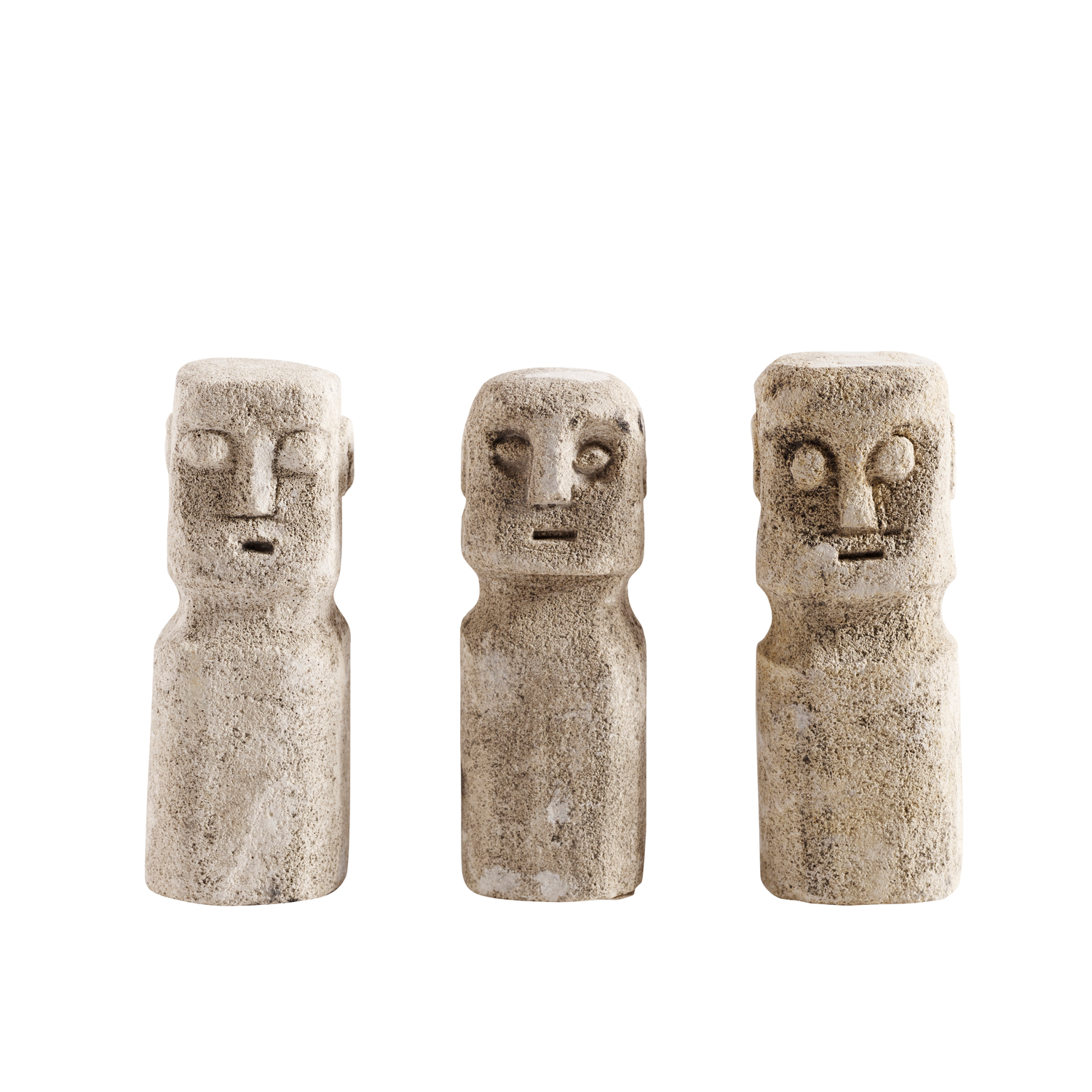 Muubs - Ray Skulptur - S/3 - Natur, Valley Vask S - Grå/Natur