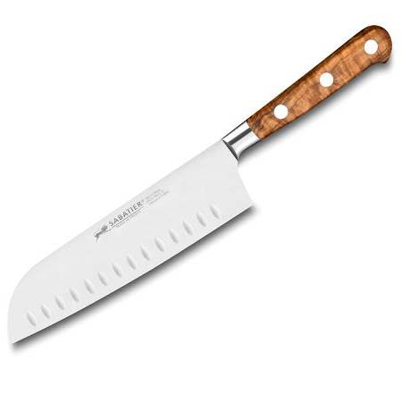 Lion Sabatier Santoku knife Ideal Provence 18 cm Steel/Olivewood