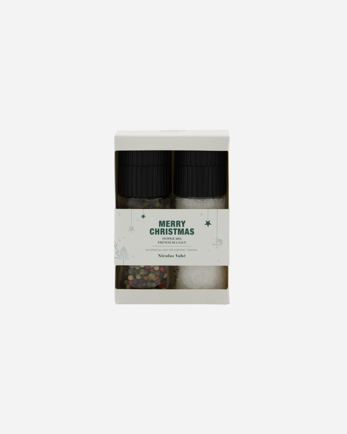 Nicolas Vahé - Gaveæske, Christmas essentials - French sea salt & Pepper mix