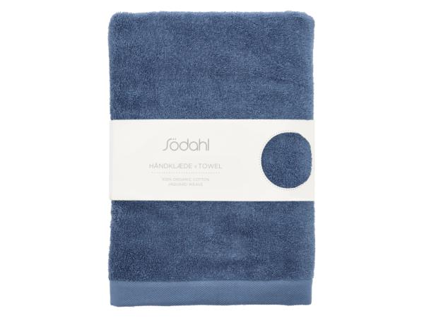 Södahl organic Comfort Håndklæde 70 x 140 cm Blue