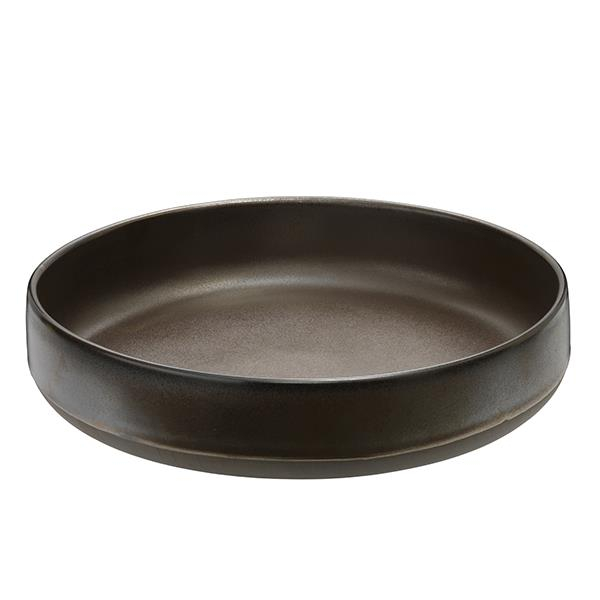 Aida - RAW Metallic Brown - serveringsskål 1 stk Ø30cm billede