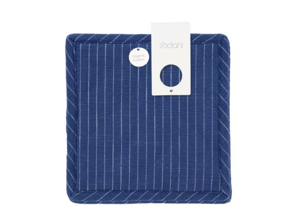 Södahl organic Line Grydelapper 20 x 20 cm 2 stk. Royal Blue