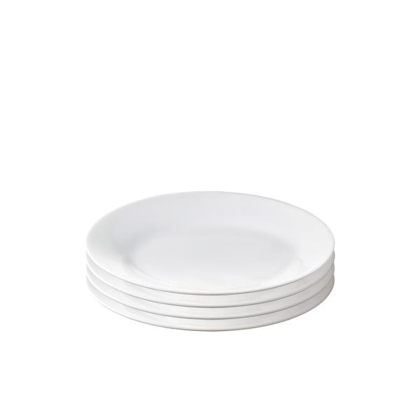 café - desserttallerken hvid  4 stk 19 cm café - desserttallerken hvid  4 stk 19 cm