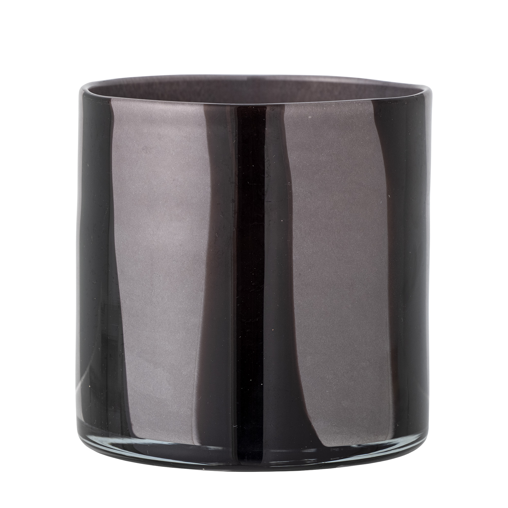 Bloomingville - Liberty Fyrfadsstage, Lilla, Glas billede