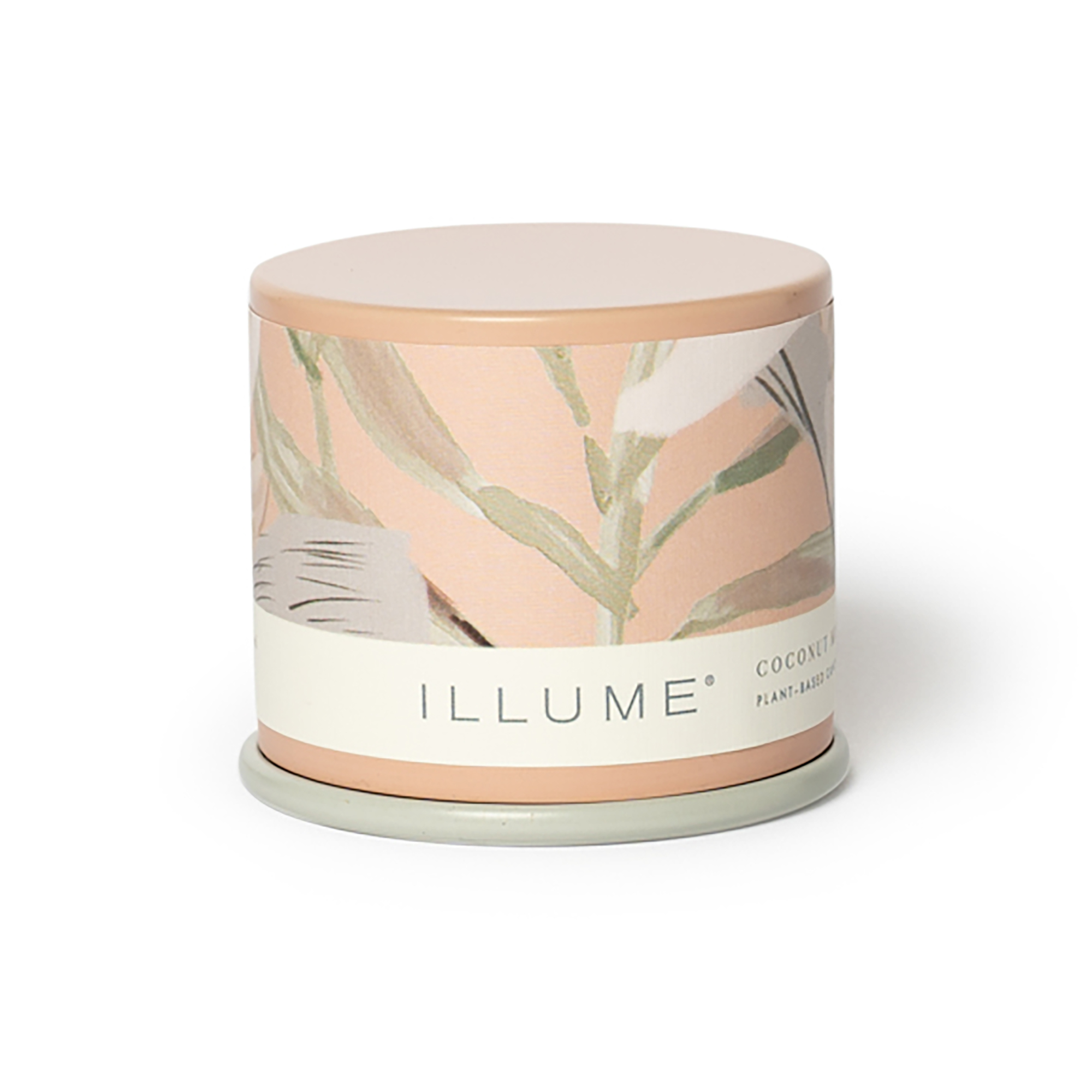 Bloomingville - Coconut Milk Mango Demi Vanity Tin Duftlys, Rosa,, 85 G. - 20 Hours - D6,5xH5,7 cm