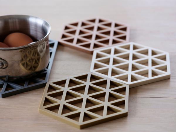 Bordskåner Triangles Light Terracotta