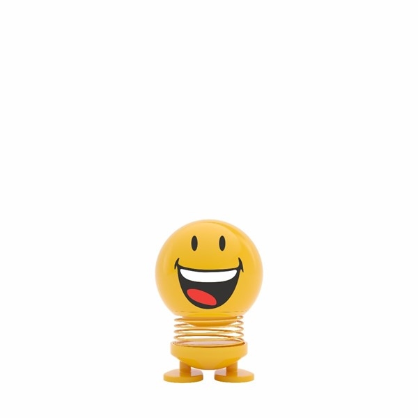 Hoptimist Smiley Joy gul lille