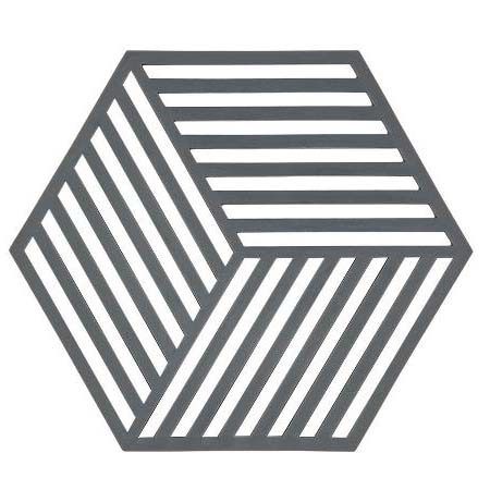 Billede af ZONE Denmark - Zone Hexagon Bordskåner 16 x 14 x 0,9 cm Grey