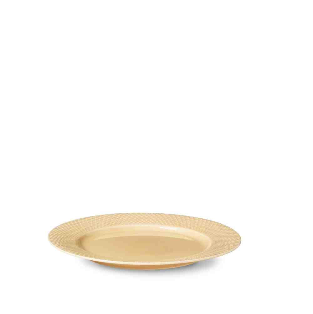 Rhombe Middagstallerken Ø27 cm sand