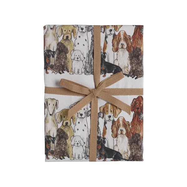 Viskestykke Hunde, 50x70 cm