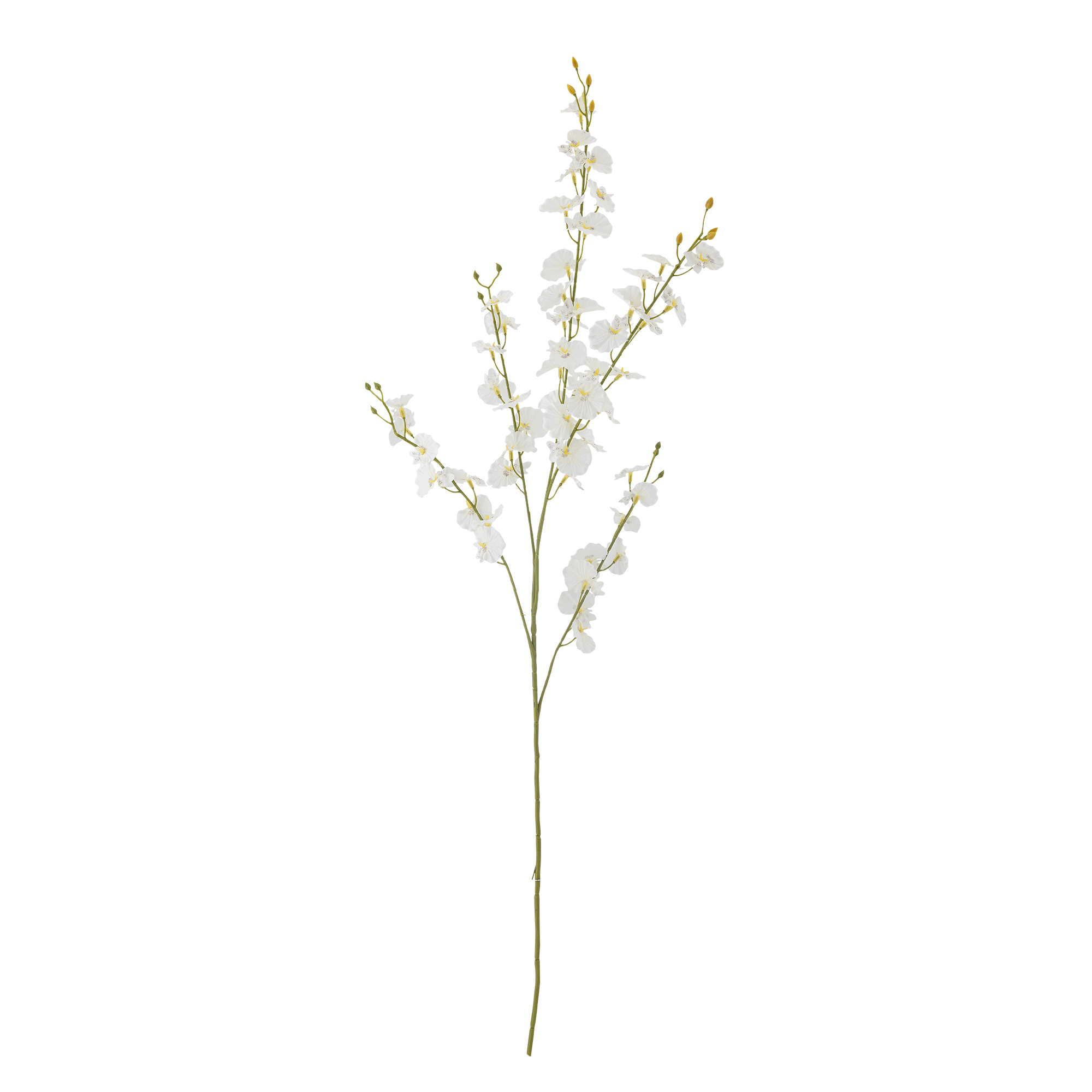 Bloomingville - Orchid Stilk, Hvid, Kunstige Blomster, D15xH92 cm