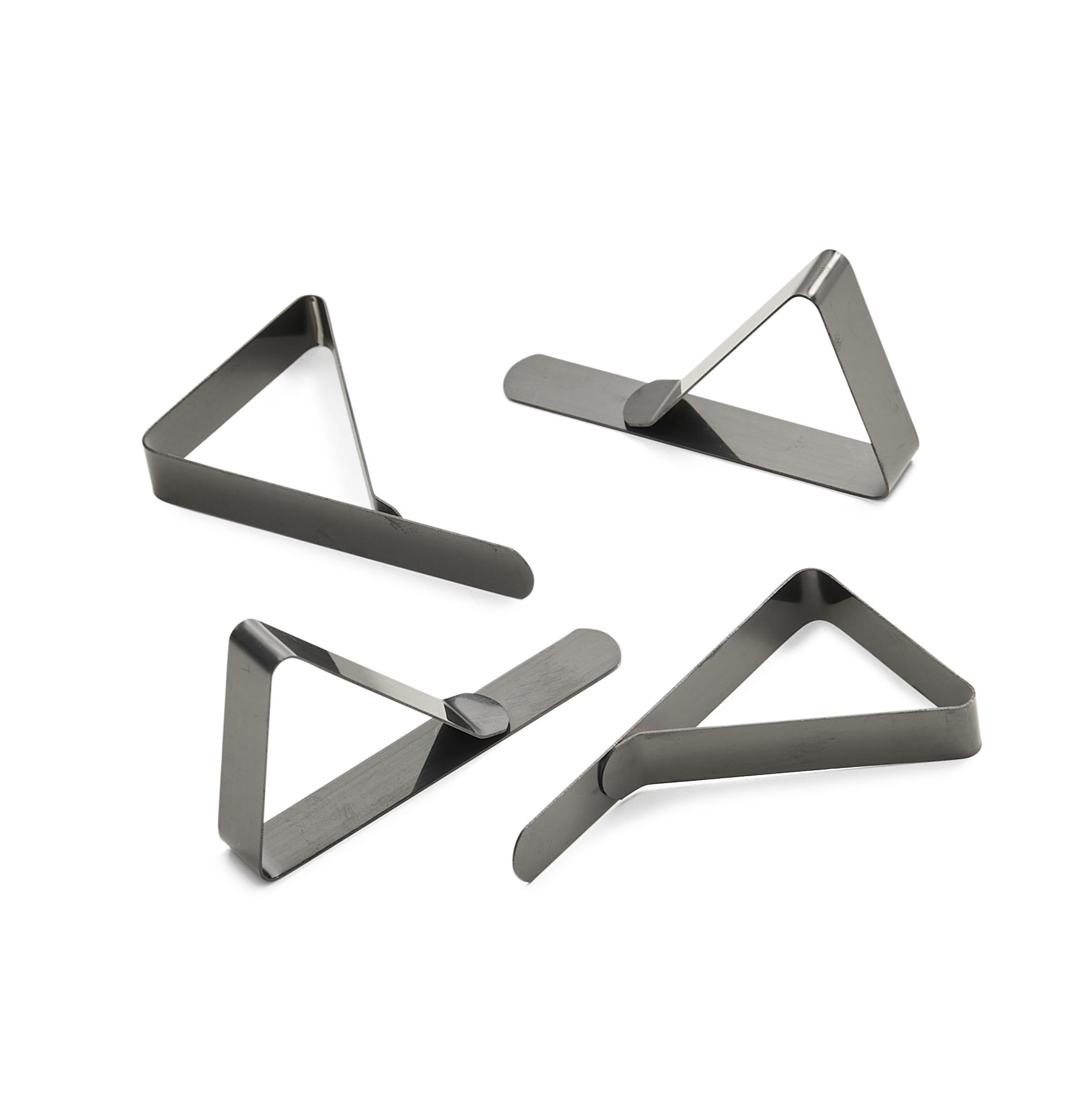 Engholm Textiles - Dugklemmer sort, 4 stk