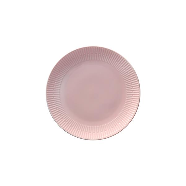 Aida - Frokosttallerken relief rosa 1 stk. 22 cm.