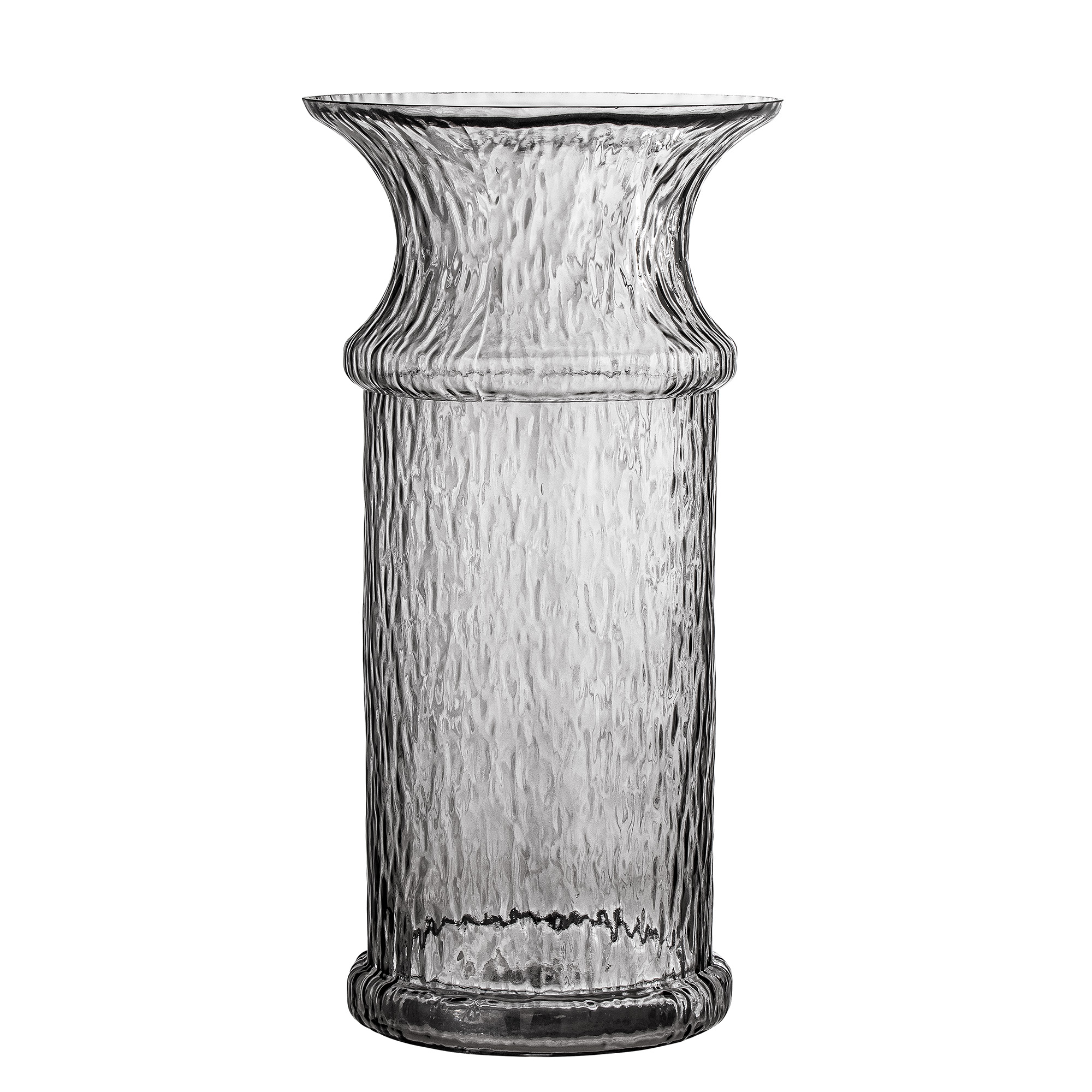 Bloomingville - Dida Vase, Grå, Glas