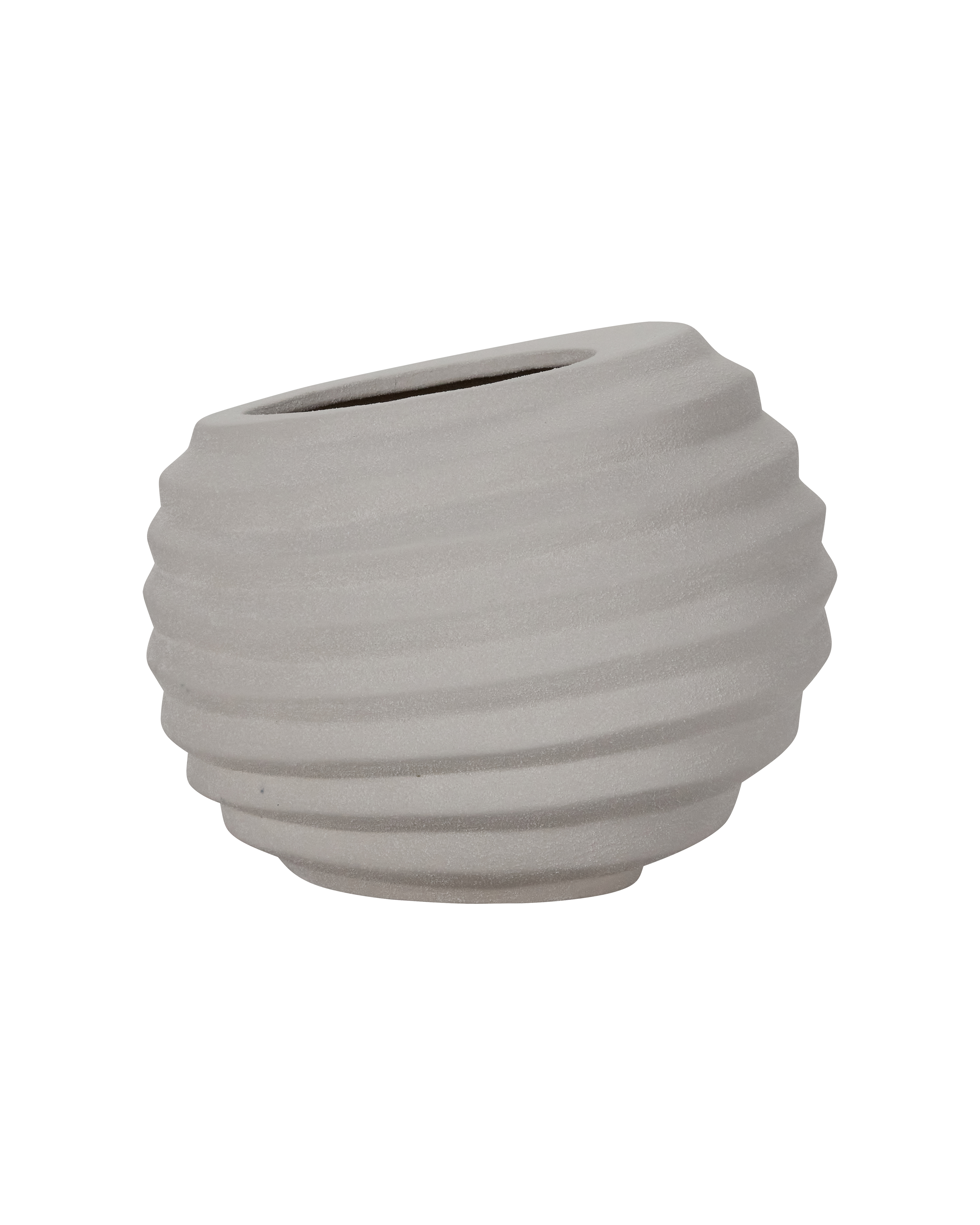 House Doctor - Urtepotte, Happ, Råhvid