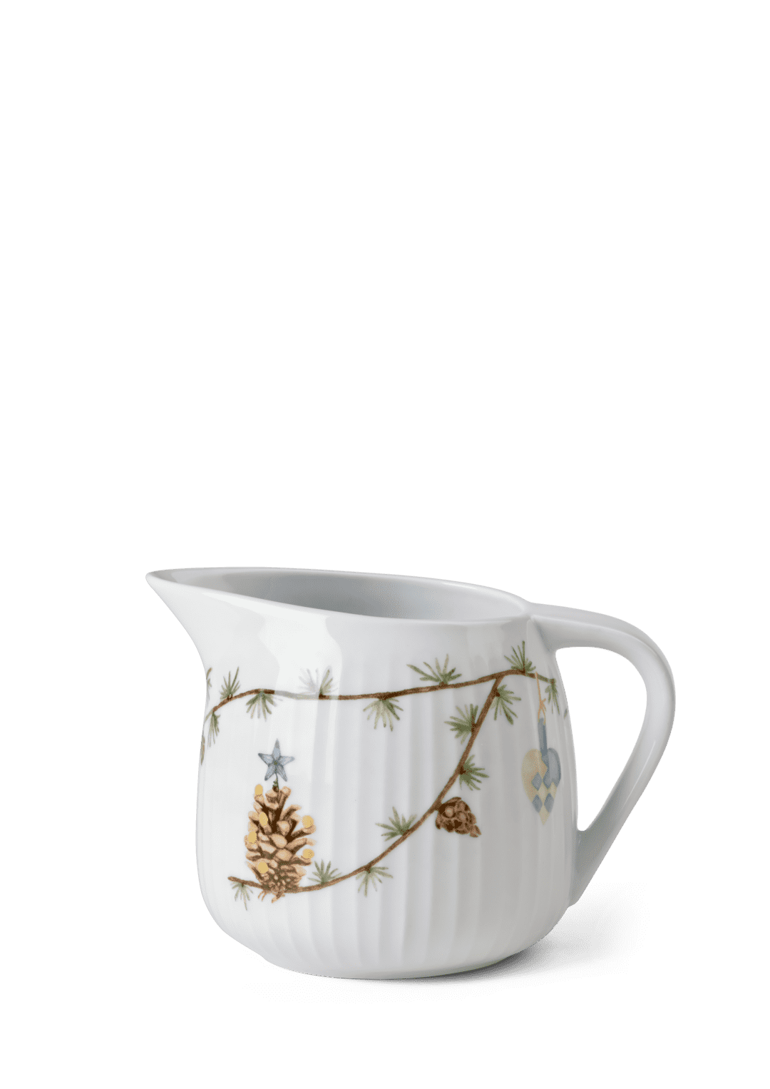 Kähler -  Hammershøi Christmas Saucekande 66 cl hvid m. deko