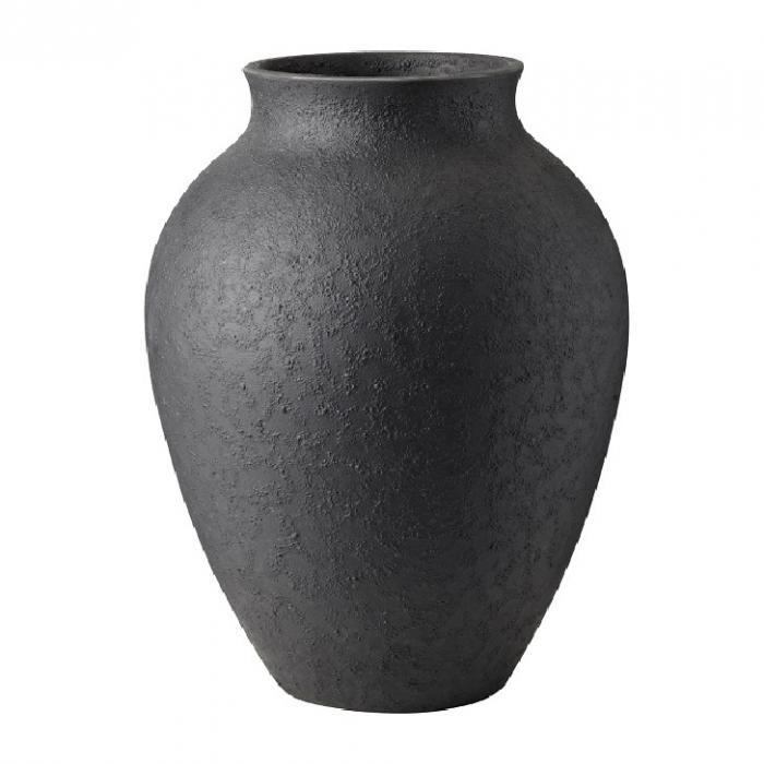 Knabstrup, vase, sort, 35 cm*