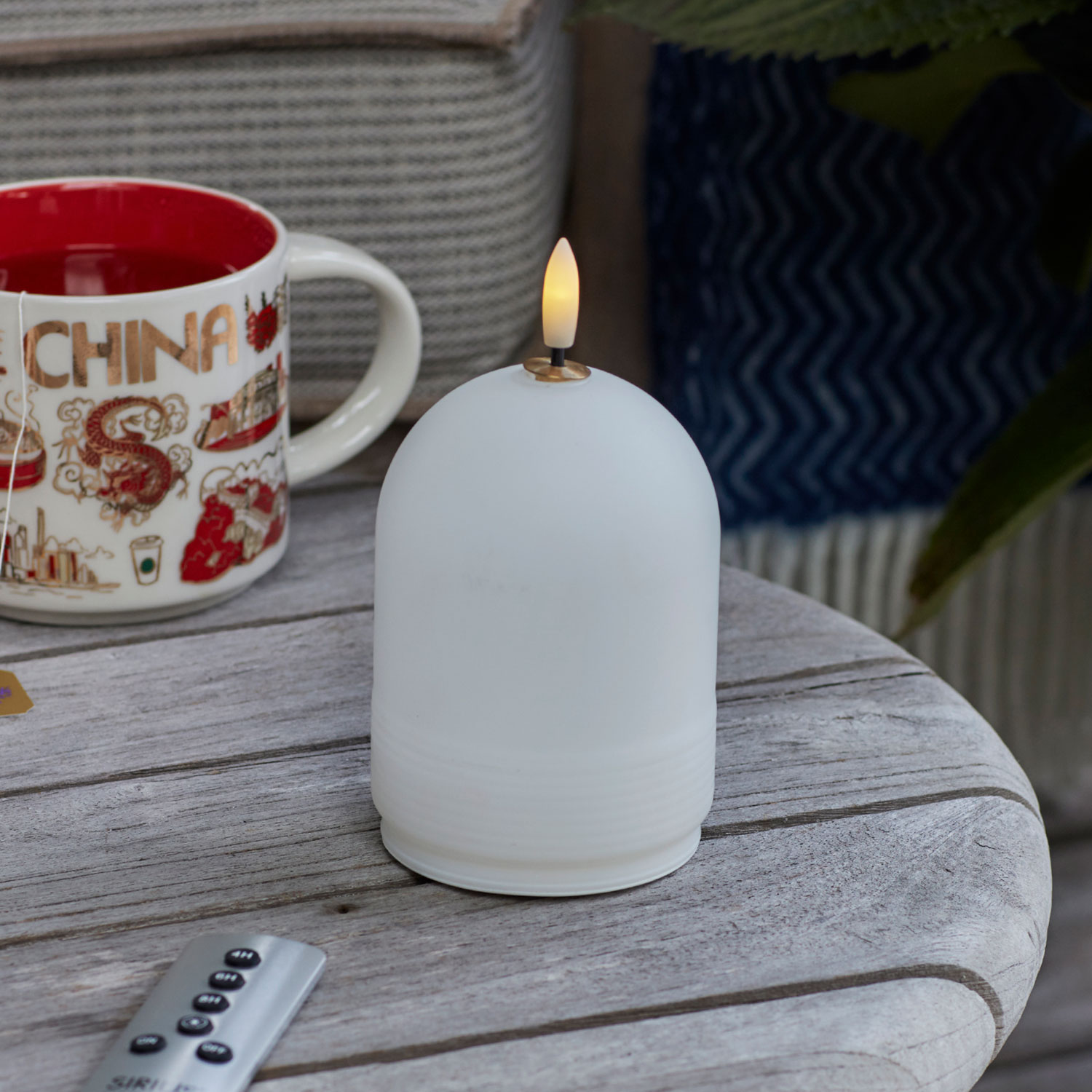 Sirius - Minna H11cm, Mat Hvid