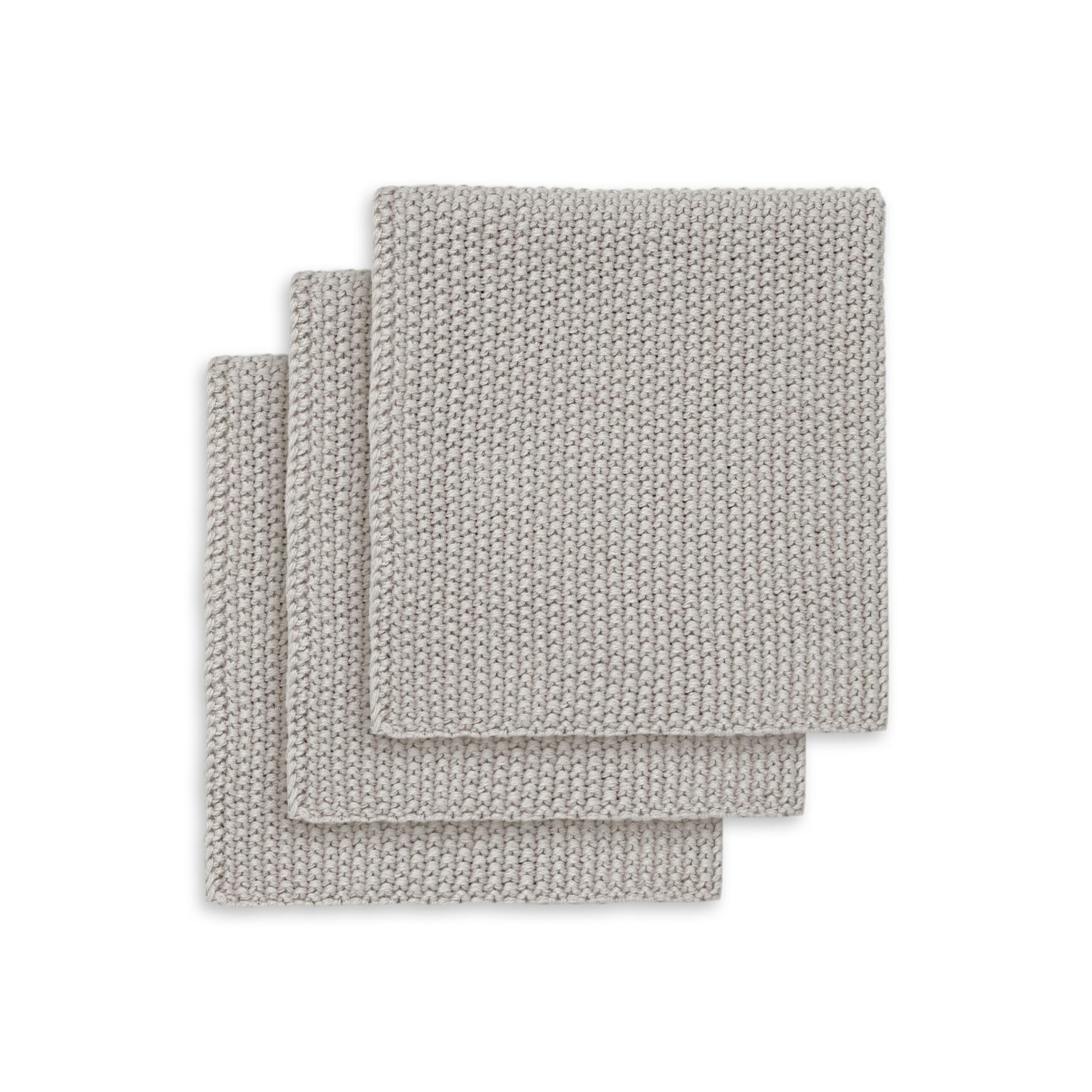 Engholm Textiles - Line Karklud 25x25 cm, Grå, 3 stk