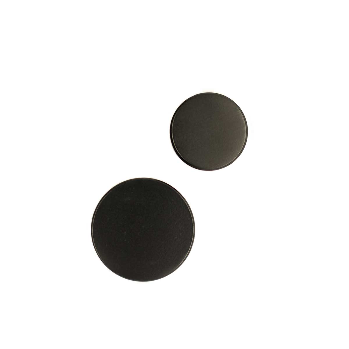 MOUD Home DOT sort knage - Ø3,2 cm