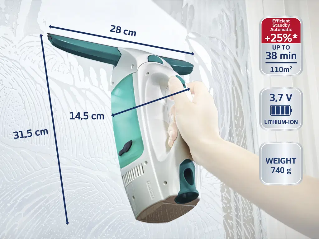 Leifheit Vinduesvasker 3 dele Dry & Clean