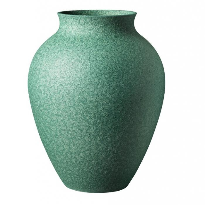 Knabstrup, vase, irgrøn, 35 cm