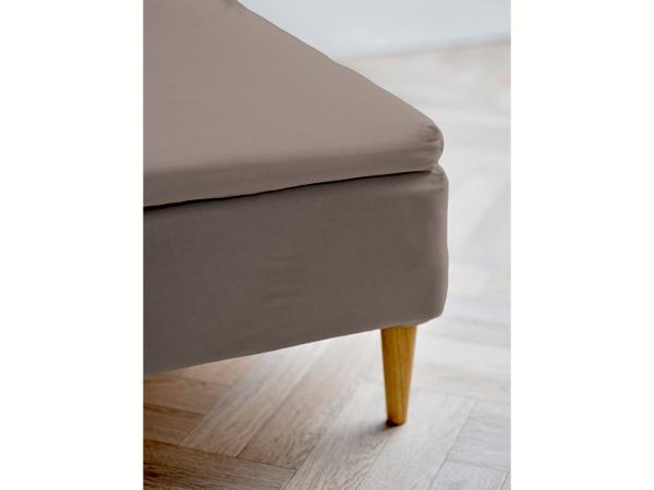 Södahl organic Calm Kuvertlagen 180 x 200 x 8 cm Taupe