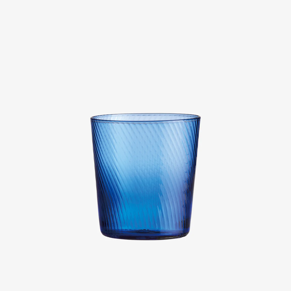 Aida - RAW Unique swirl lav vandglas 30 cl. mørkeblå