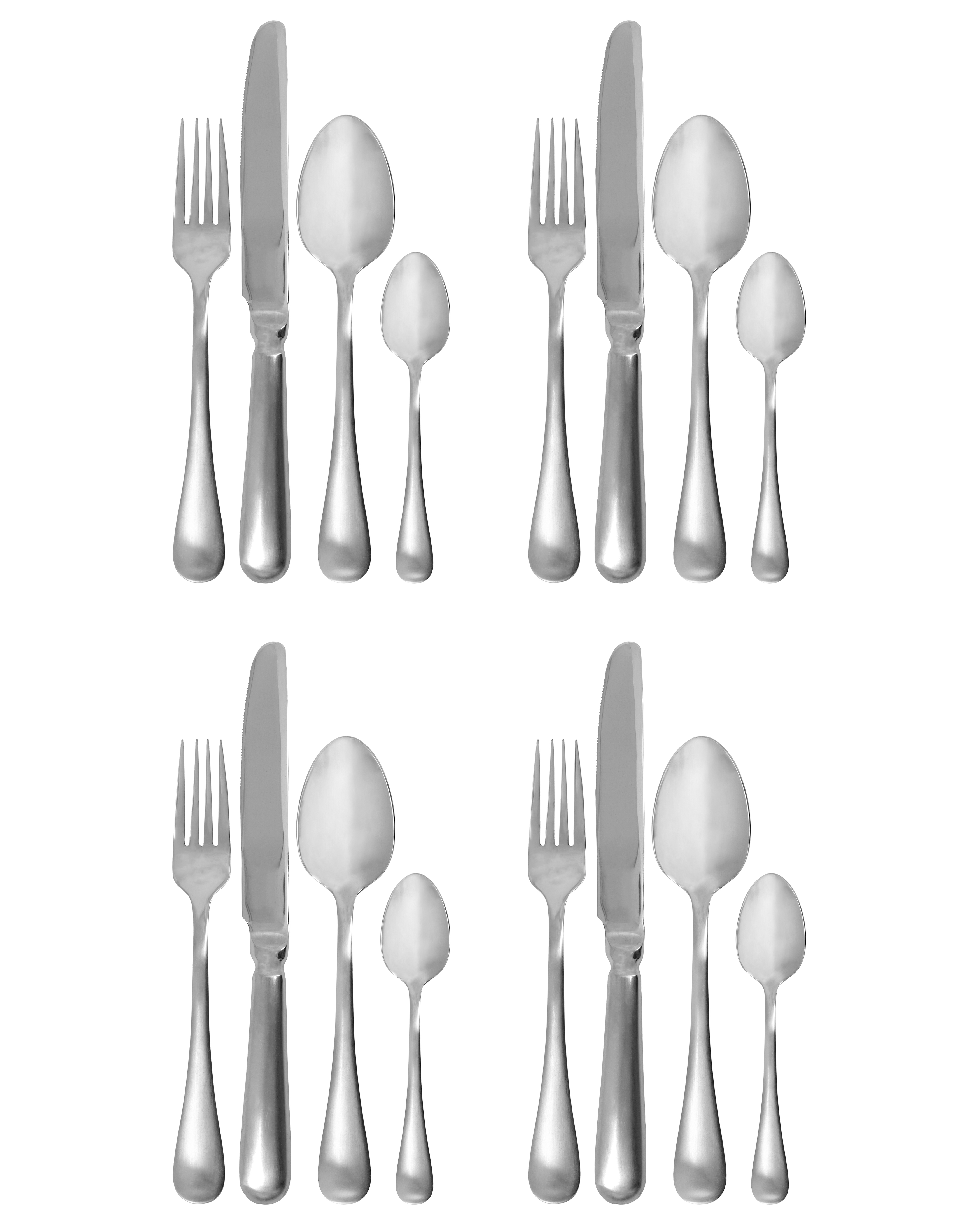 House Doctor - Bestiksæt, Brush, Sølv finish