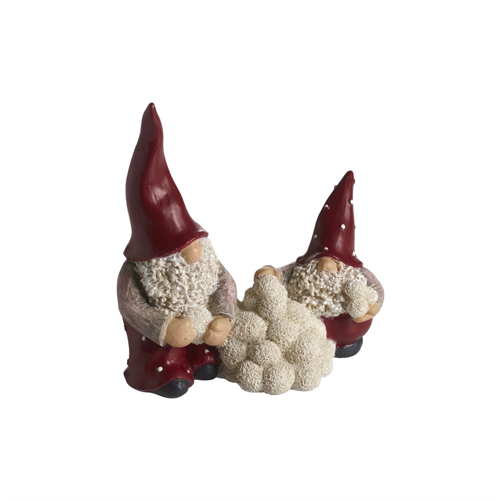 Nääsgränsgården - Elmer and Max snow lantern, H.8cm