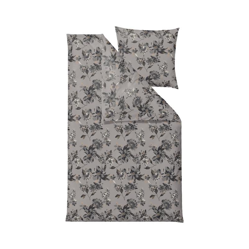 Södahl Organic History Bloom Sengetøj 140 220 Grey
