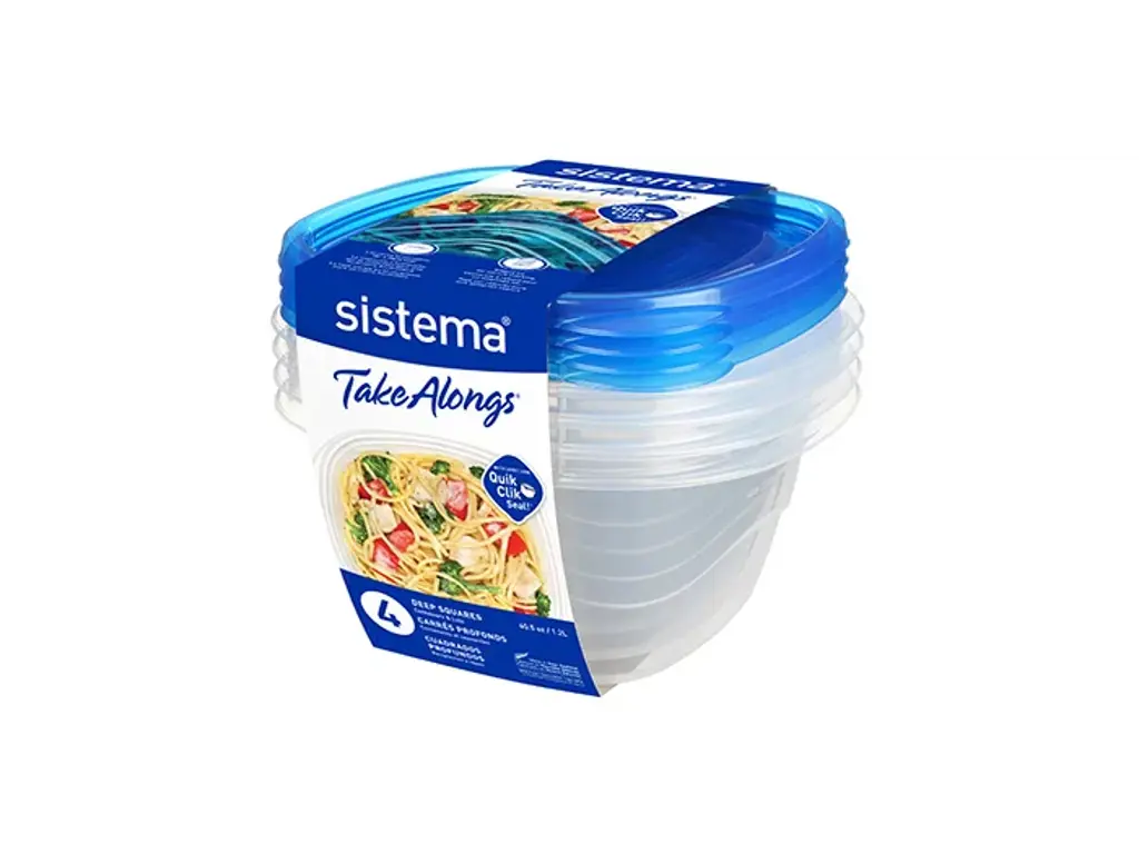 Sistema - Deep Square 4 Pack 1,2l billede