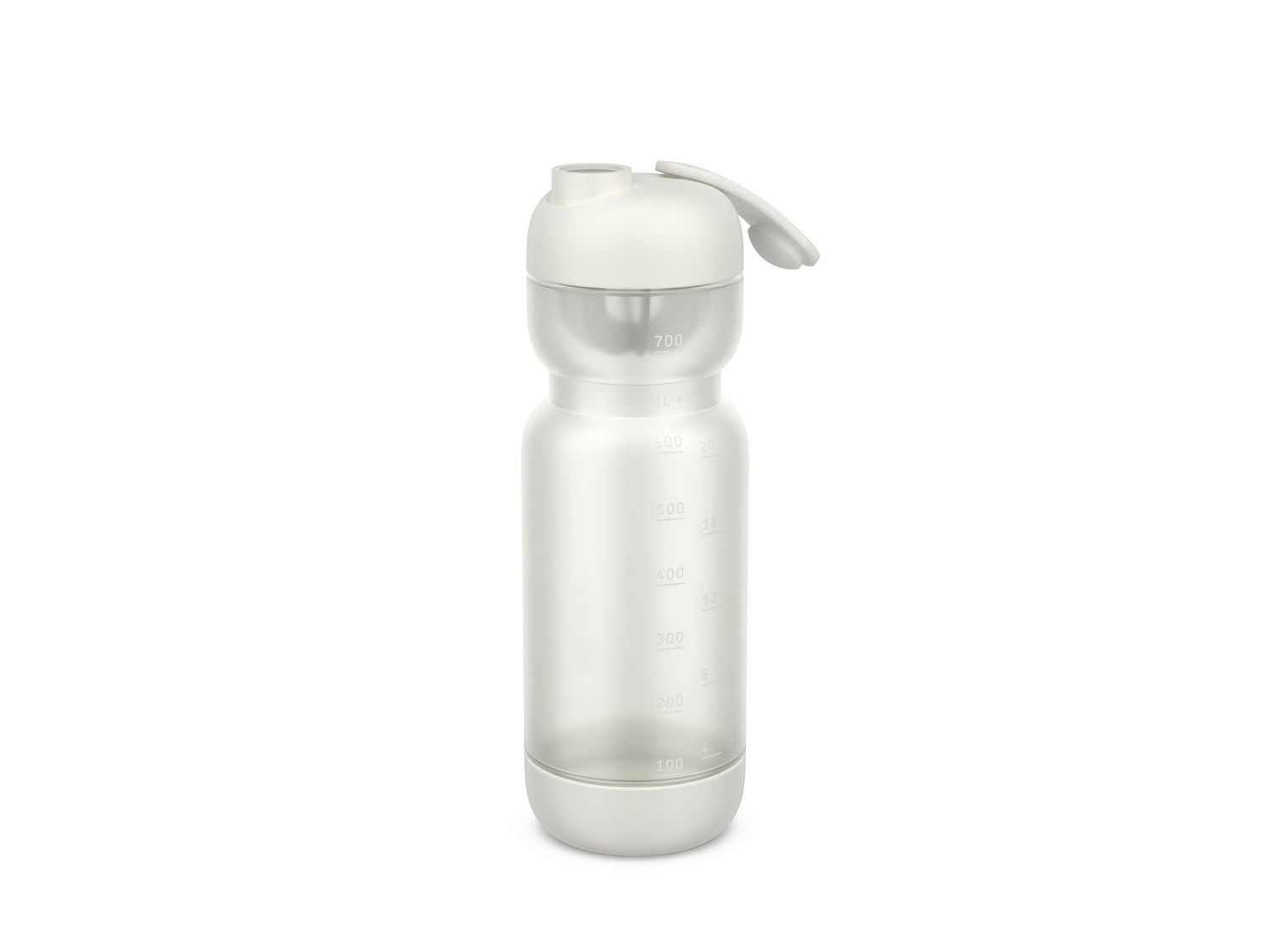 Mepal - Sportsflaske Active Shake 800 ml Ceramic White
