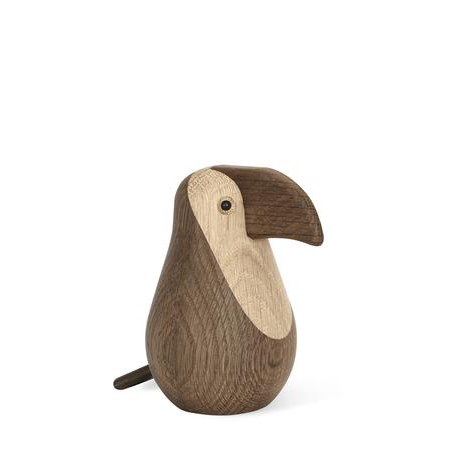 Novoform Træfigur - Toucan - Small - Natural Oak