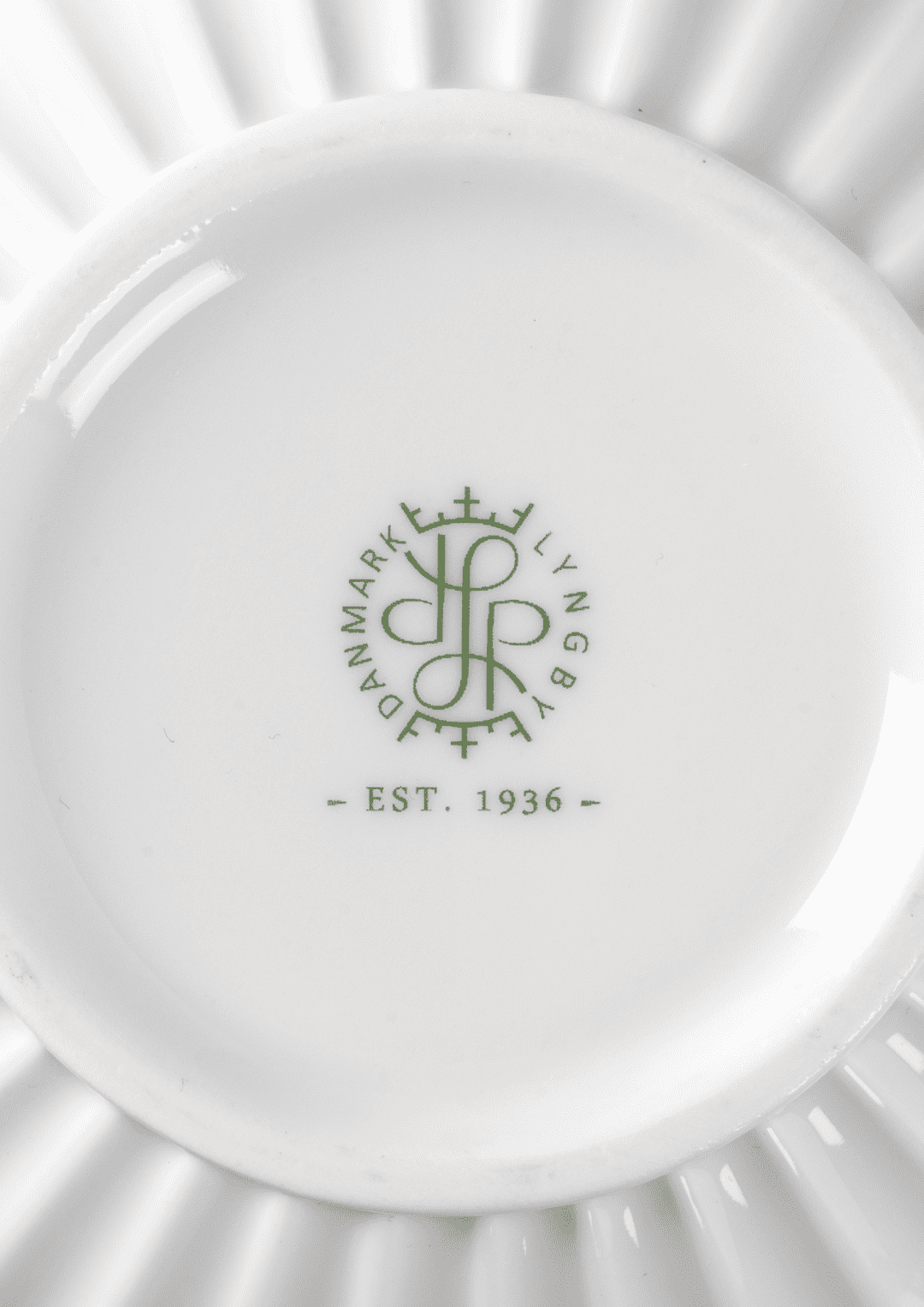 Lyngby Tura Vase H18 cm hvid porcelæn