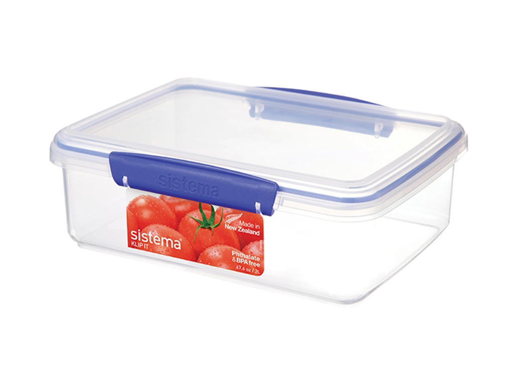 Sistema Madopbevaring - Klip It - 2L - Blå