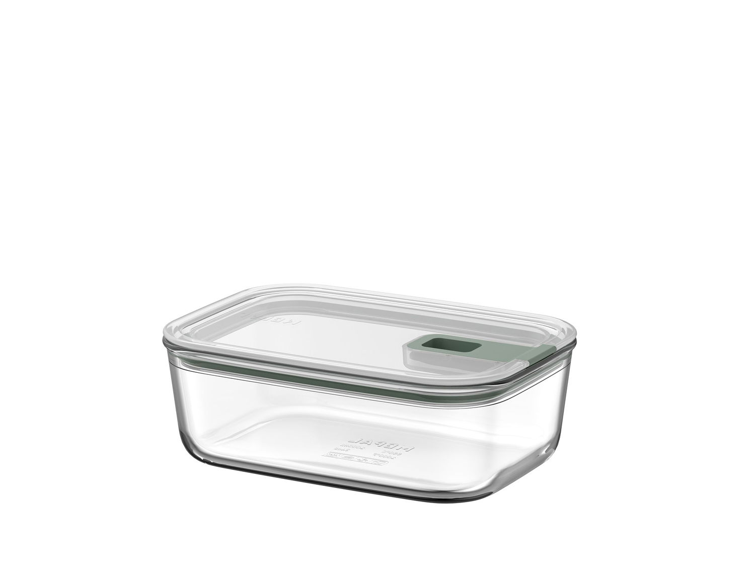 Mepal EasyClip Husholdningsboks 1000 ml Nordic sage glas*