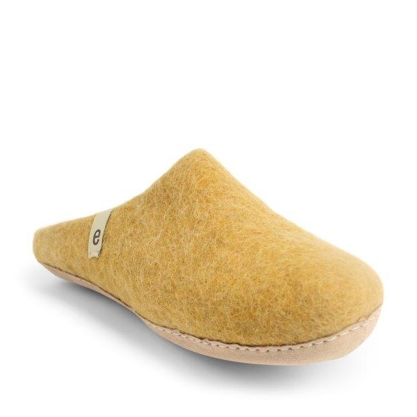 EGOS Slip On Simple, Mustard - størrelse 36* EGOS Slip On Simple, Mustard - størrelse 36*