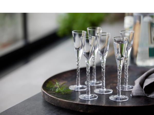 Lyngby Glas Paris Snapseglas 2,5 cl 6 stk. Klar Lyngby Glas Paris Snapseglas 2,5 cl 6 stk. Klar