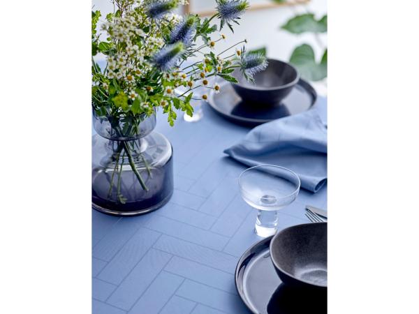 Södahl Tiles Damask Mundserviet 45 x 45 cm 4 stk. Sky Blue