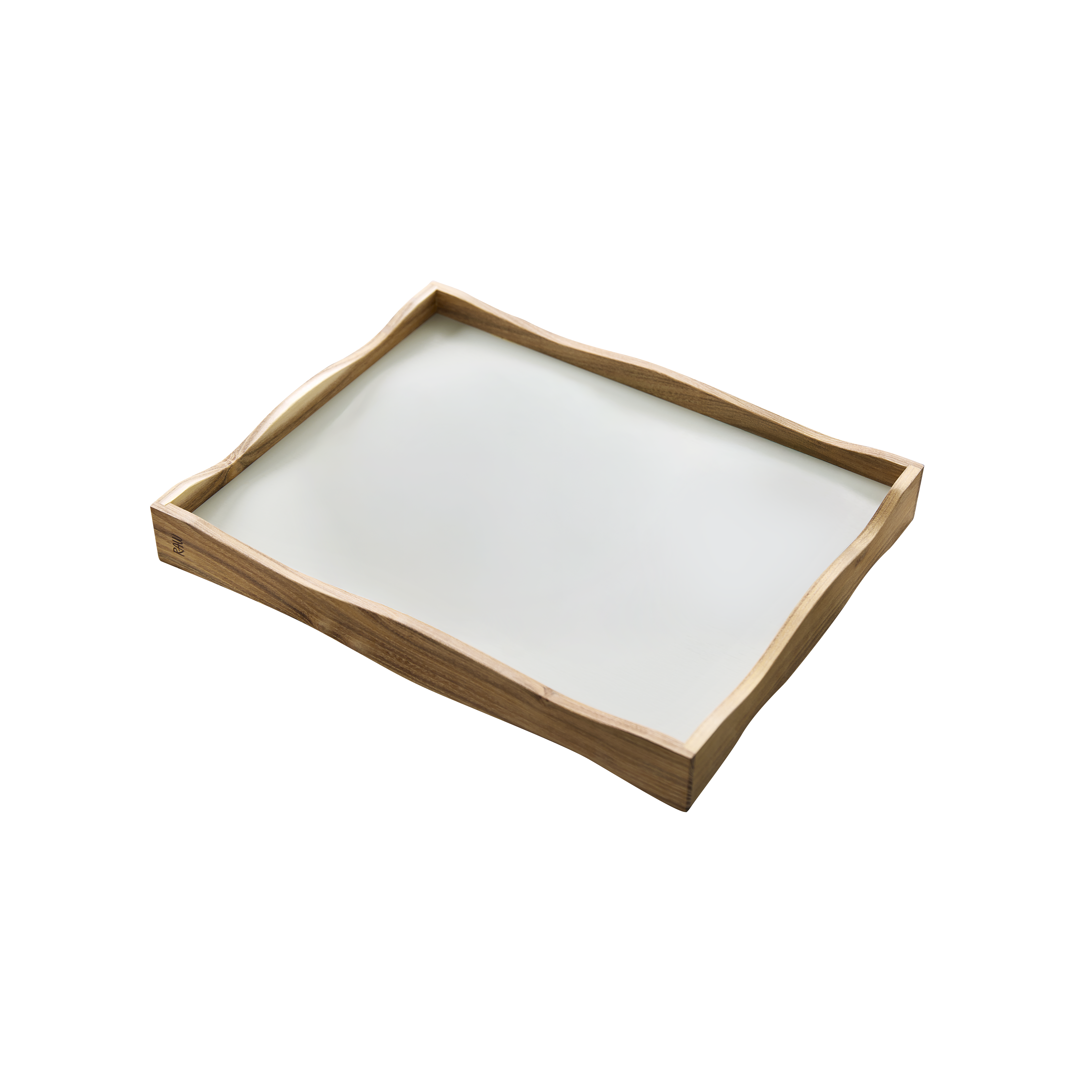 Aida - RAW Teak - bakke vendbar 38 x31x4,5 cm. tykkelse 0,9 cm