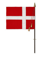 Kay Bojesen  - Reservedel Flagstang med flag til stor garder (39002)