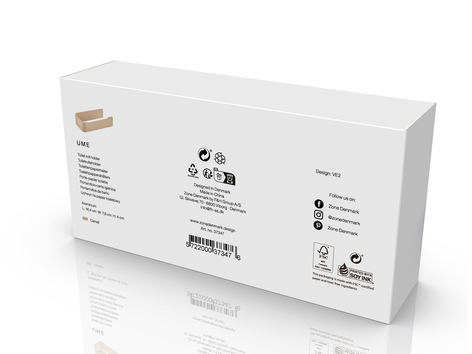 Toiletrulleholder Ume Camel