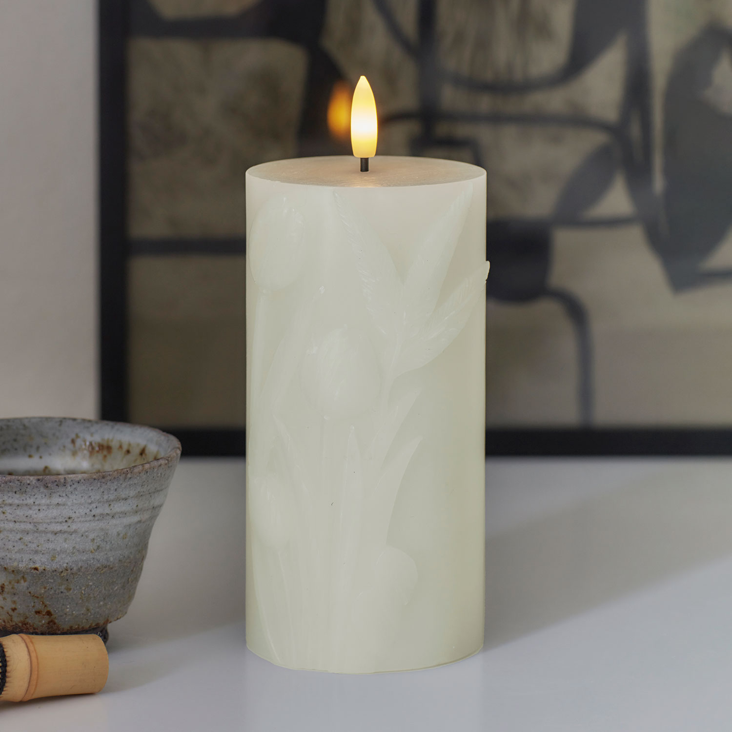 Sirius - Tulisa Ø7,8x15cm, Cream