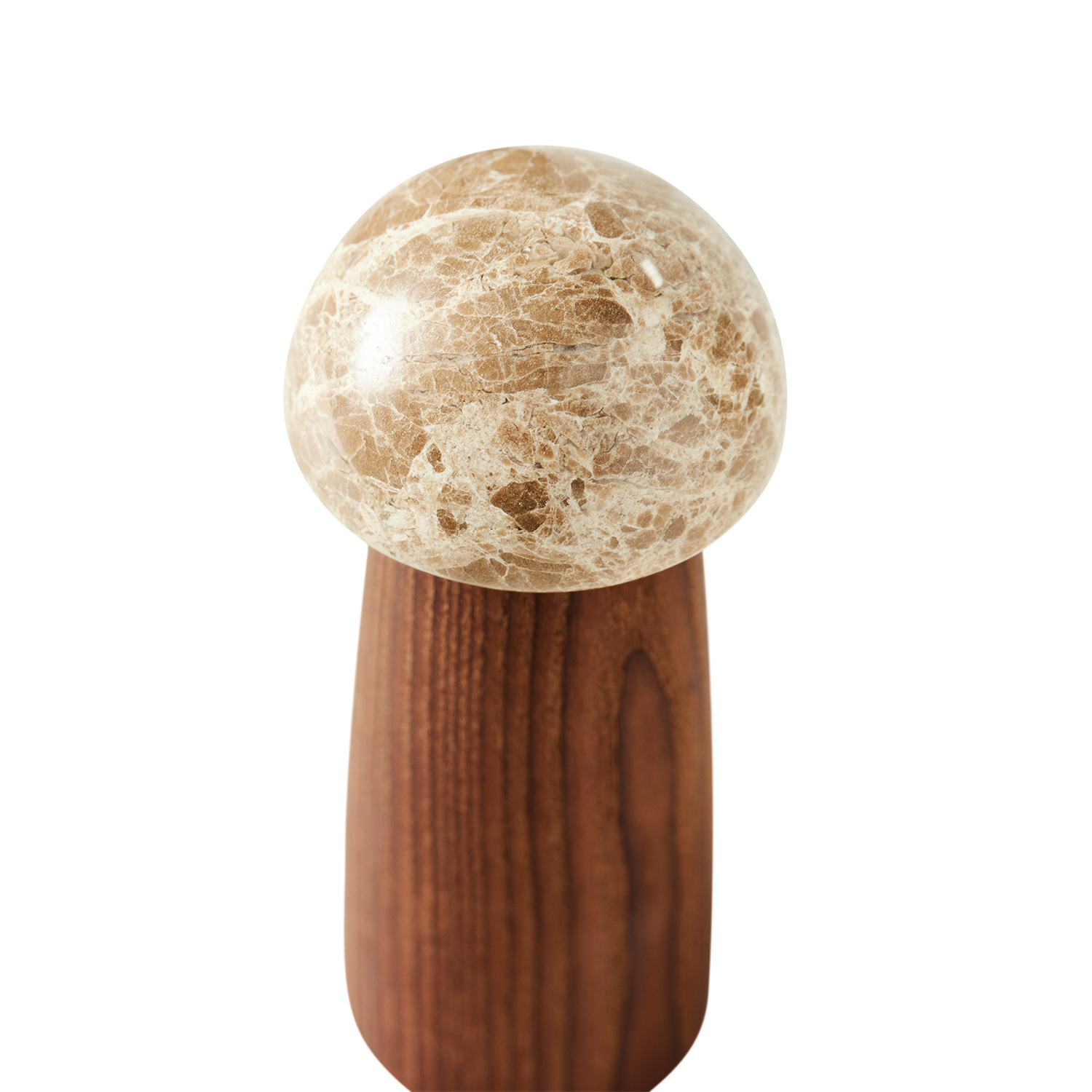 Yami Salt & Peber Kværn S - Brun, Ø6,5xH15 cm