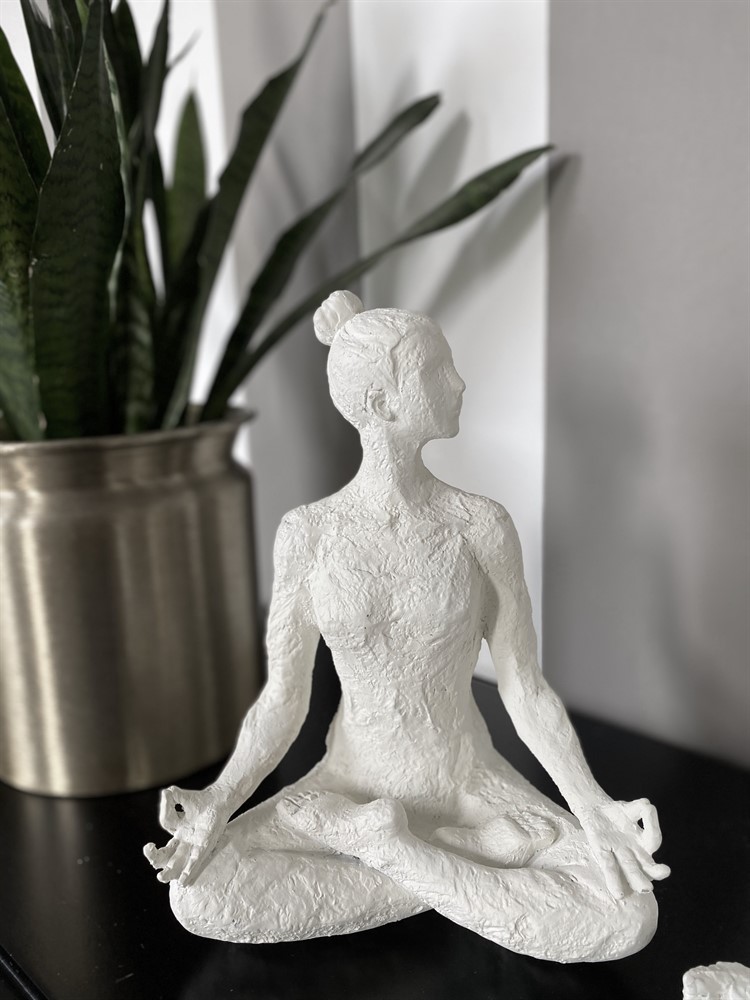 Yoga Etenia, Hvid H.23.5cm